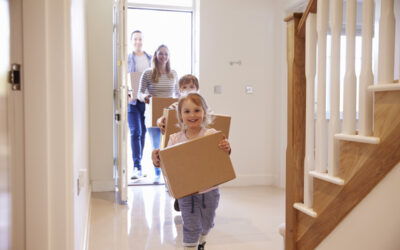 Ten tips to make moving home with children easier