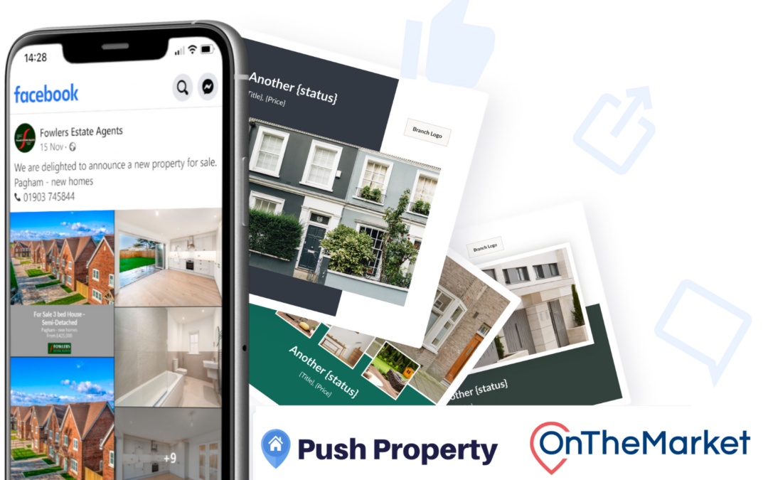 How our new partnership with Push Property is helping agents boost their social media activity